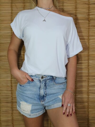 Blusa Morcego Manga Curta 2