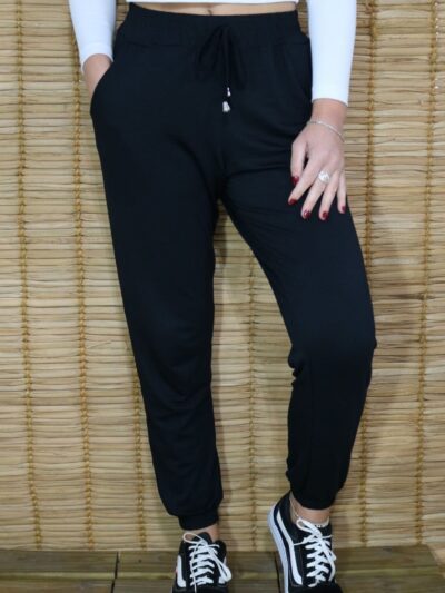 Calça Jogger em Viscolycra